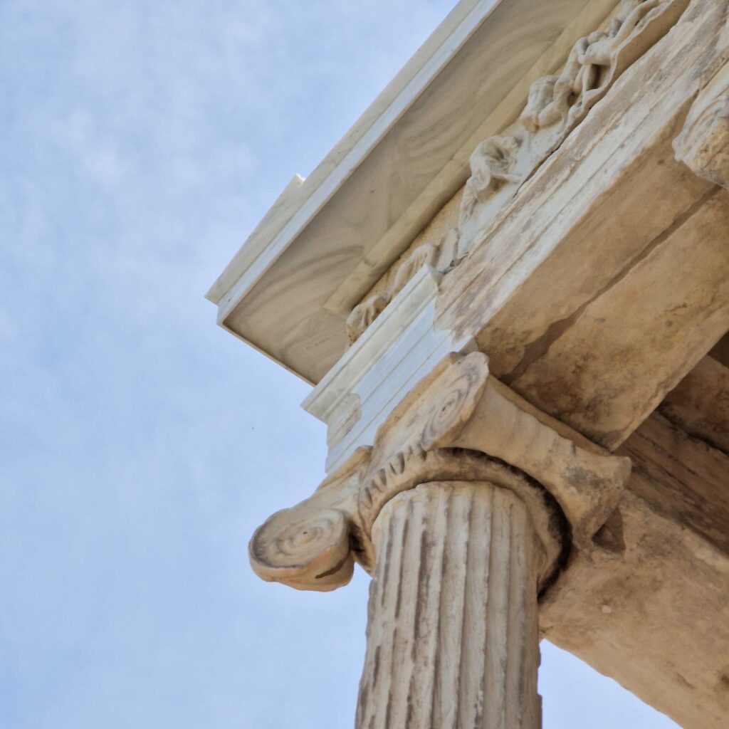architettura tempio di atena nike acropoli di atene